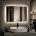 Brilagi - Espejo de baño LED COMO LED/28W/230V 60x80 cm IP44 IRC 90 regulable + CCT