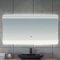 Brilagi - Espejo de baño LED MELZO LED/28W/230V 60x80 cm IP44 IRC 90 regulable + CCT