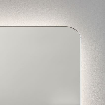 Brilagi - Espejo de baño con calefacción LED DIANA LED/17W/230V 60x60 cm IP44 CRI 90 regulable + CCT