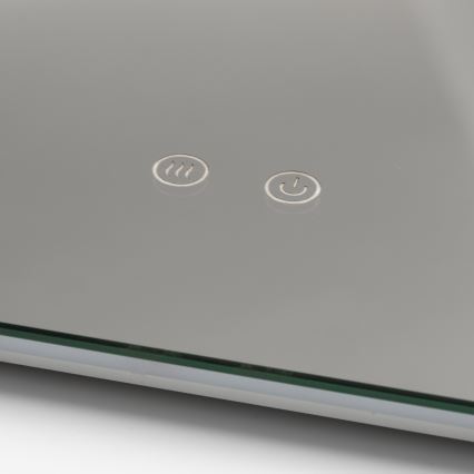 Brilagi - Espejo de baño con calefacción LED DIANA LED/17W/230V 60x60 cm IP44 CRI 90 regulable + CCT