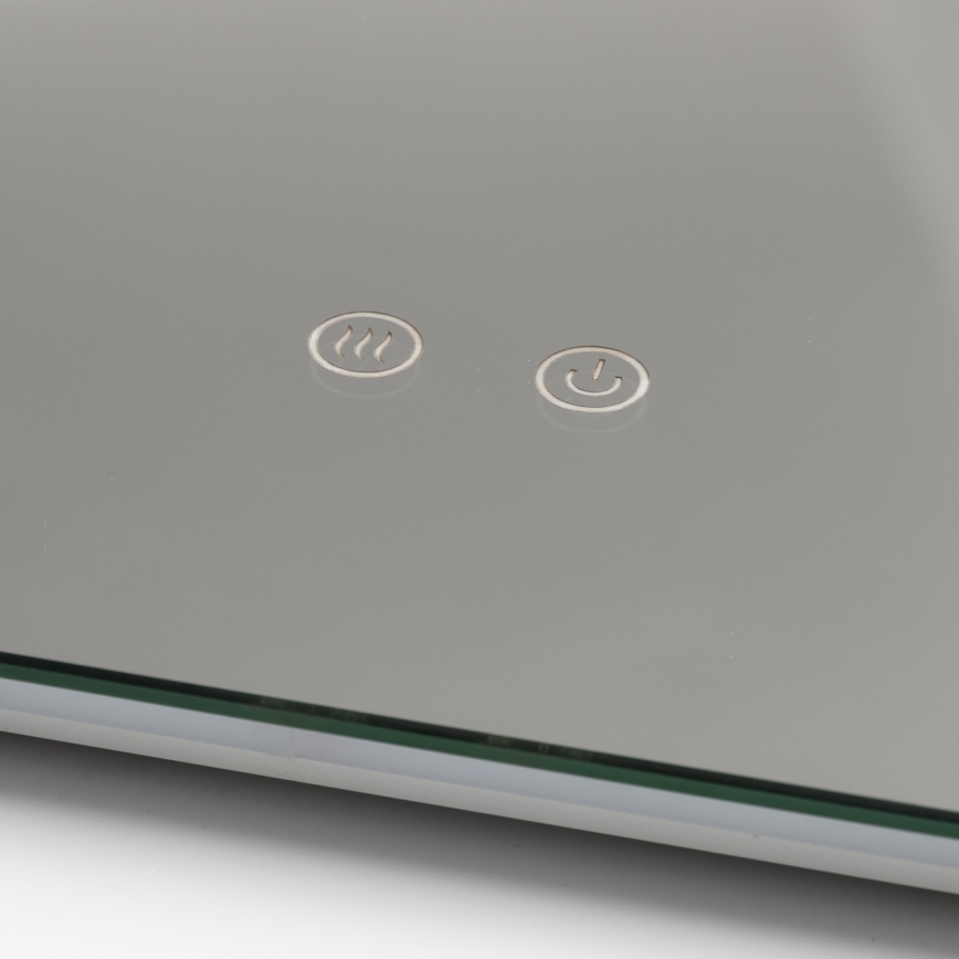 Brilagi - Espejo de baño con calefacción LED DIANA LED/17W/230V 60x60 cm IP44 CRI 90 regulable + CCT