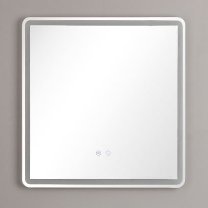 Brilagi - Espejo de baño LED con calefacción BELLA LED/16W/230V 60x60 cm IP44 CRI 90 regulable + CCT