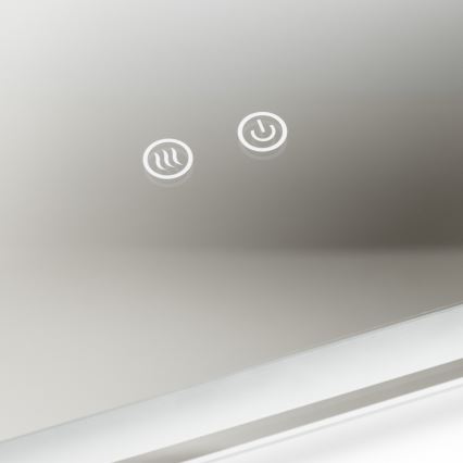 Brilagi - Espejo de baño LED con calefacción BELLA LED/16W/230V 60x60 cm IP44 CRI 90 regulable + CCT