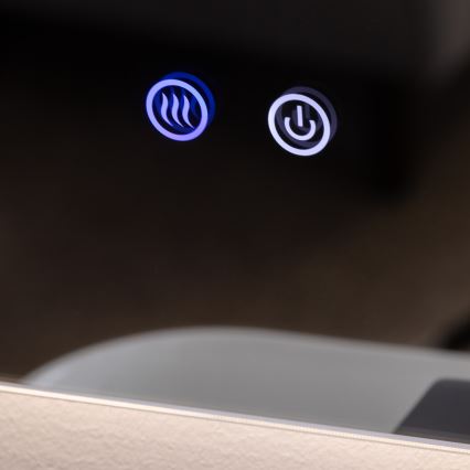 Brilagi - Espejo de baño LED con calefacción antivaho DIANA LED/13W/230V 60x40 cm IP44 CRI 90 regulable + CCT