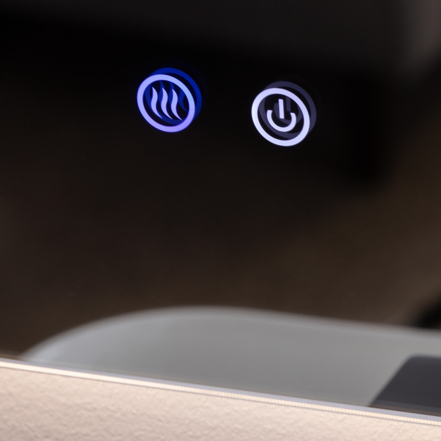 Brilagi - Espejo de baño LED con calefacción antivaho DIANA LED/13W/230V 60x40 cm IP44 CRI 90 regulable + CCT