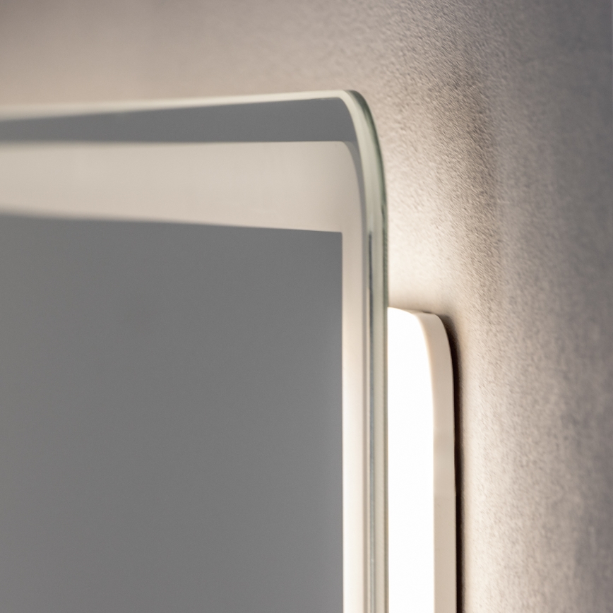 Brilagi - Espejo de baño LED calefactable BELLA LED/19W/230V 60x90 cm IP44 CRI 90 regulable + CCT