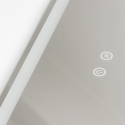 Brilagi - Espejo de baño LED calefactable BELLA LED/19W/230V 60x90 cm IP44 CRI 90 regulable + CCT