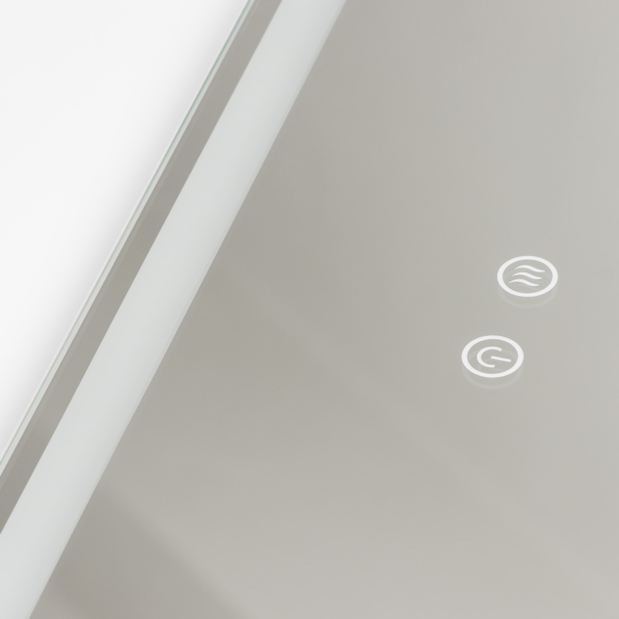 Brilagi - Espejo de baño LED calefactable BELLA LED/19W/230V 60x90 cm IP44 CRI 90 regulable + CCT