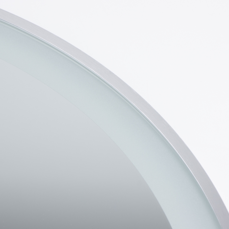 Brilagi - Espejo de baño LED TORINO LED/19W/230V Ø 60 cm, plateado, IP44, CRI 90, regulable + CCT
