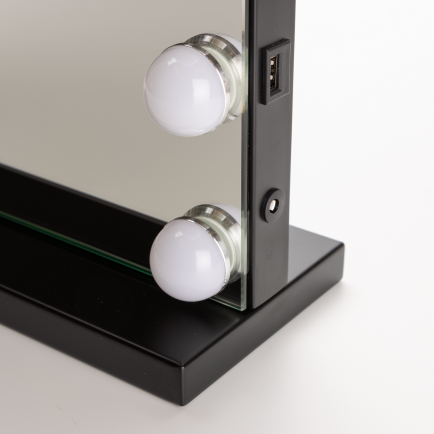Brilagi - Espejo de maquillaje LED regulable HOLLYWOOD LED/15W/230V 3000/4000/6500K