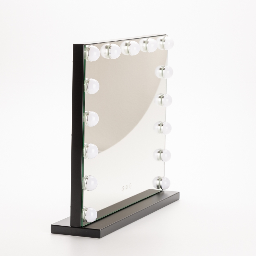 Brilagi - Espejo de maquillaje LED regulable HOLLYWOOD LED/15W/230V 3000/4000/6500K