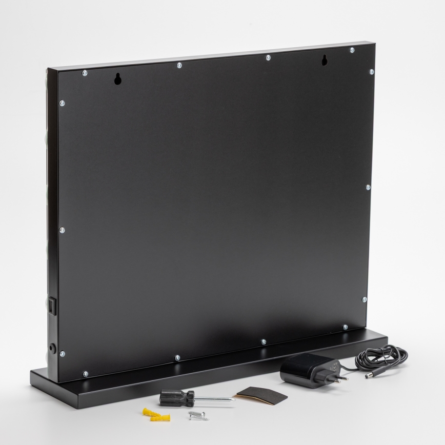 Brilagi - Espejo de maquillaje LED regulable HOLLYWOOD LED/15W/230V 3000/4000/6500K