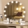 Brilagi - Espejo de maquillaje LED regulable HOLLYWOOD LED/12W/230V 3000/4000/6500K