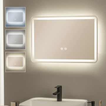 Brilagi - Espejo LED de baño regulable con función antivaho y retroiluminación BELLA LED/12W/230V 40x60 cm 3000/4000/6500K IP44 CRI 90