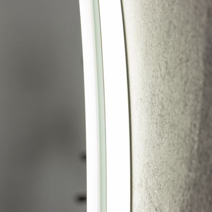 Brilagi - Espejo de baño con calefacción LED CLARA PRO LED/19W/230V Ø 60 cm IP44 CRI 90 regulable + CCT