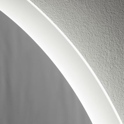 Brilagi - Espejo de baño con calefacción LED CLARA PRO LED/19W/230V Ø 60 cm IP44 CRI 90 regulable + CCT