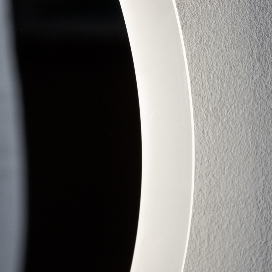 Brilagi - Espejo de baño calefactado LED CLARA ECO LED/12W/230V Ø 60 cm IP44 CRI 90 regulable + CCT