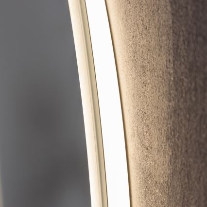 Brilagi - Espejo de baño calefactado LED CLARA ECO LED/12W/230V Ø 60 cm IP44 CRI 90 regulable + CCT