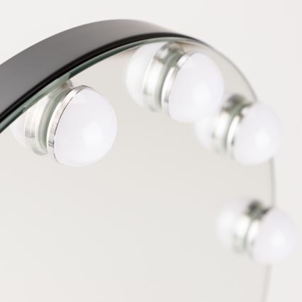 Brilagi - Espejo de maquillaje LED regulable HOLLYWOOD LED/12W/230V 3000/4000/6500K