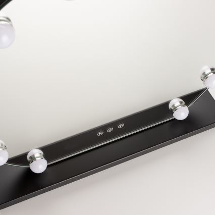 Brilagi - Espejo de maquillaje LED regulable HOLLYWOOD LED/12W/230V 3000/4000/6500K
