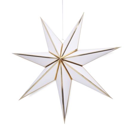 Brilagi - estrella decorativa navideña LED (funciona con 2 pilas AA)