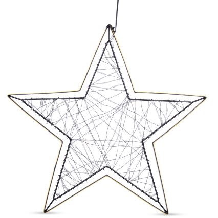 Brilagi - Estrella navideña LED para exterior, 2,6W/230V, IP44, 47x45 cm