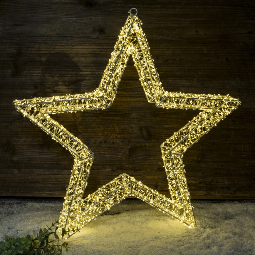 Brilagi - Estrella navideña LED para exterior 6W/230V IP44