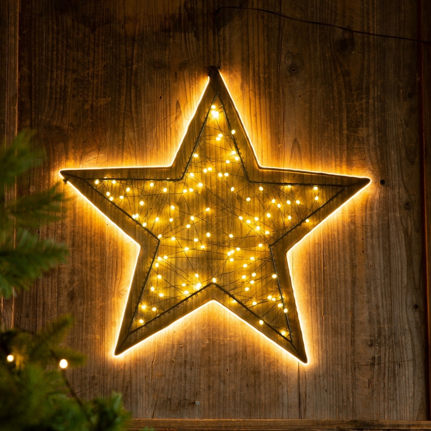 Brilagi - estrella navideña LED para exterior LED/2,6W/230V IP44