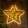 Brilagi - estrella navideña LED para exterior LED/2,6W/230V IP44