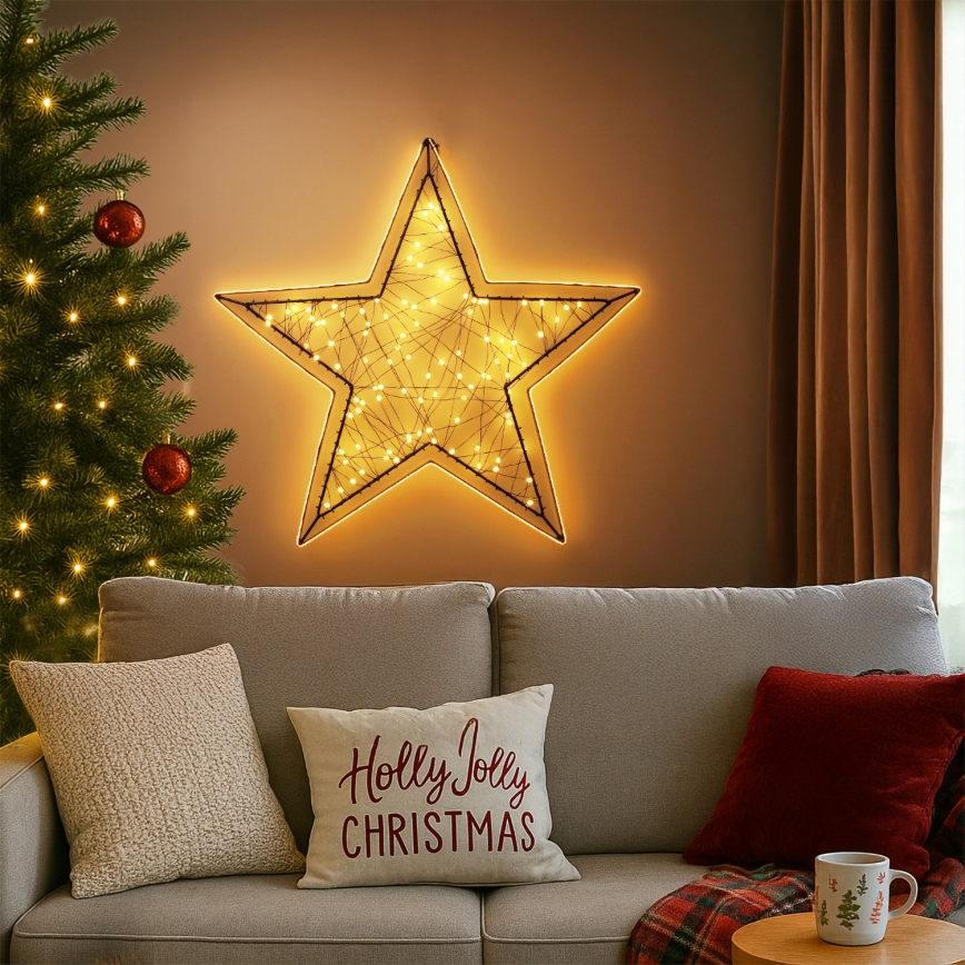 Brilagi - estrella navideña LED para exterior LED/2,6W/230V IP44