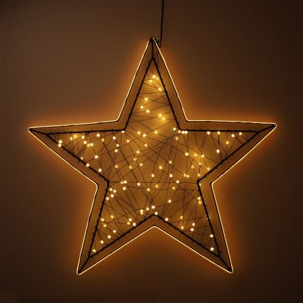 Brilagi - estrella navideña LED para exterior LED/2,6W/230V IP44