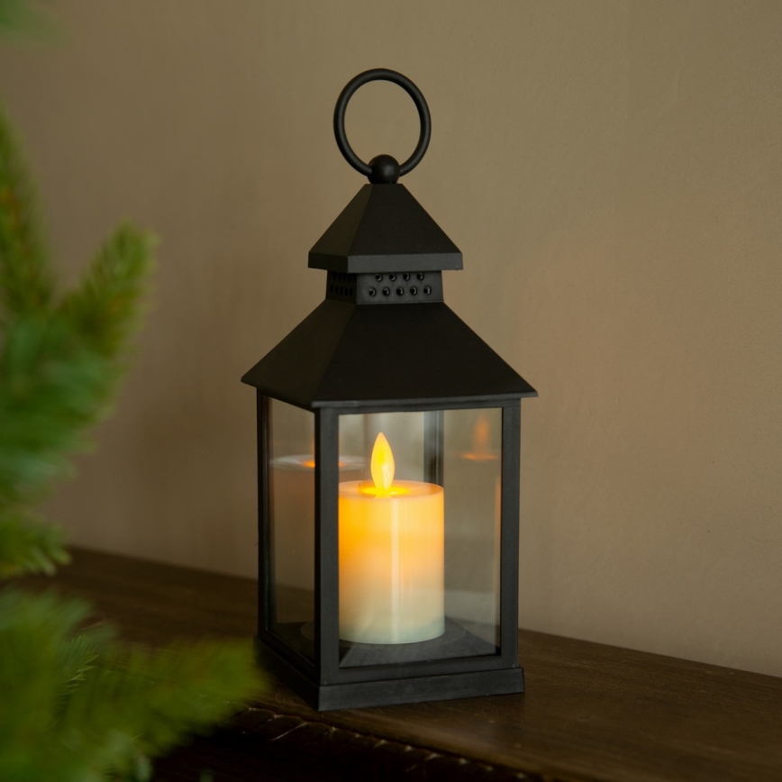 Brilagi - Farol decorativo navideño LED/3xAAA