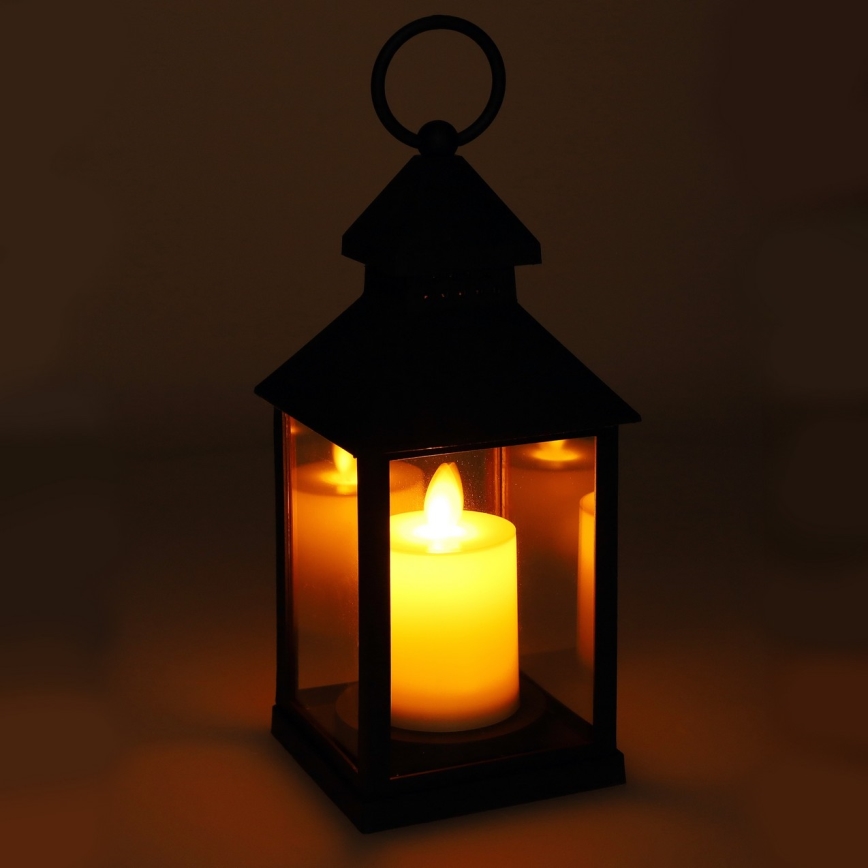 Brilagi - Farol decorativo navideño LED/3xAAA