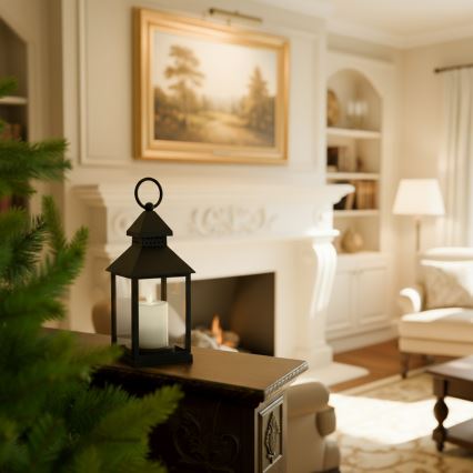 Brilagi - Farol decorativo navideño LED/3xAAA
