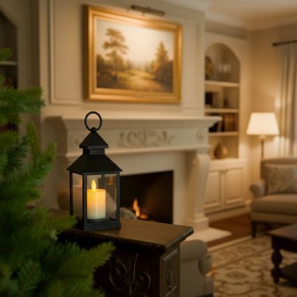 Brilagi - Farol decorativo navideño LED/3xAAA