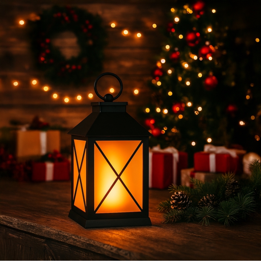Brilagi - Farol navideño LED/2xAA