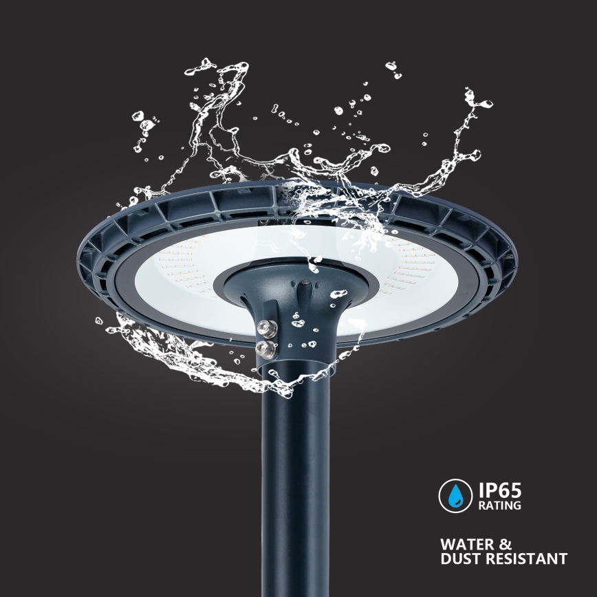 Brilagi - Farola LED con poste de 5 m URBANSPARK LED/120W/230V antracita IP65
