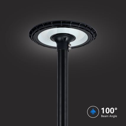 Brilagi - Farola LED con poste de 5 m URBANSPARK LED/120W/230V negra IP65