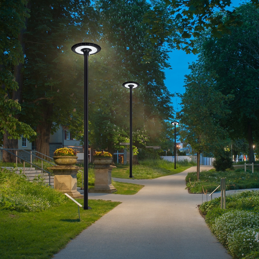 Brilagi - Farola LED URBANSPARK LED/60W/230V negro IP65