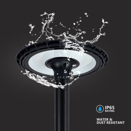 Brilagi - Farola LED URBANSPARK LED/60W/230V negro IP65