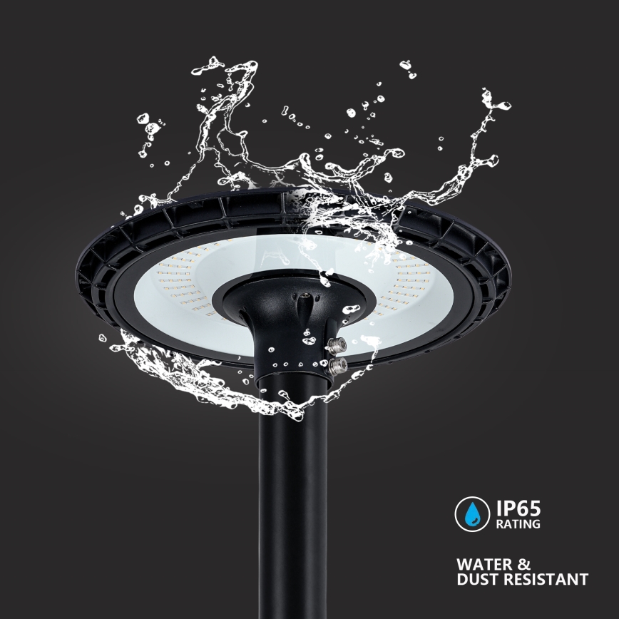 Brilagi - Farola LED URBANSPARK LED/60W/230V negro IP65