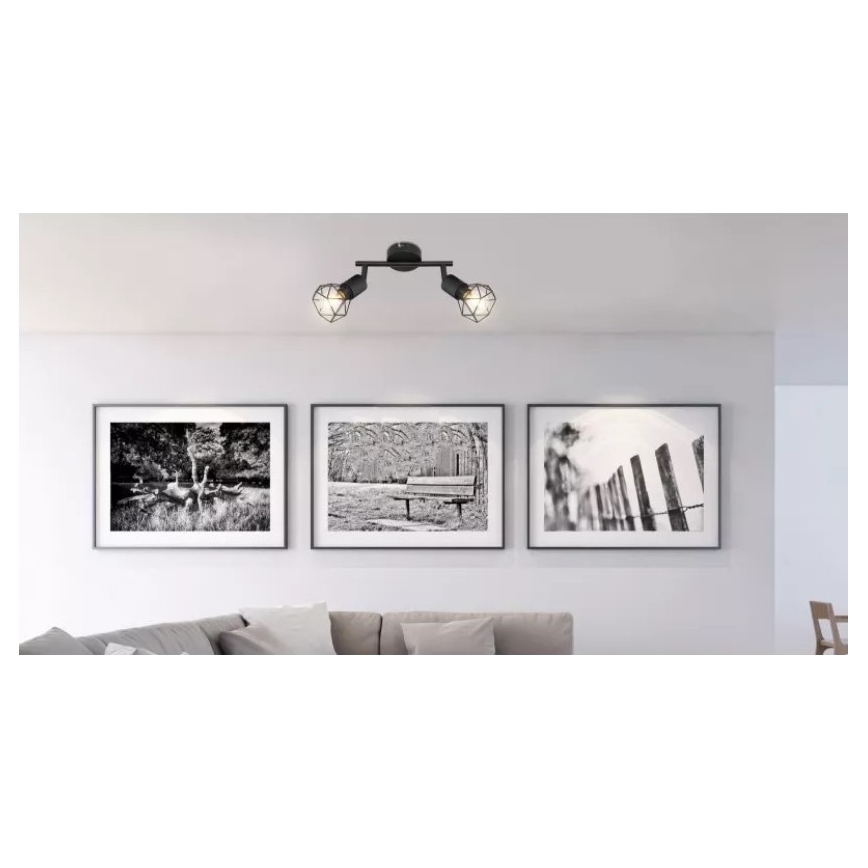 Brilagi - Foco CAGE 2xE14/40W/230V
