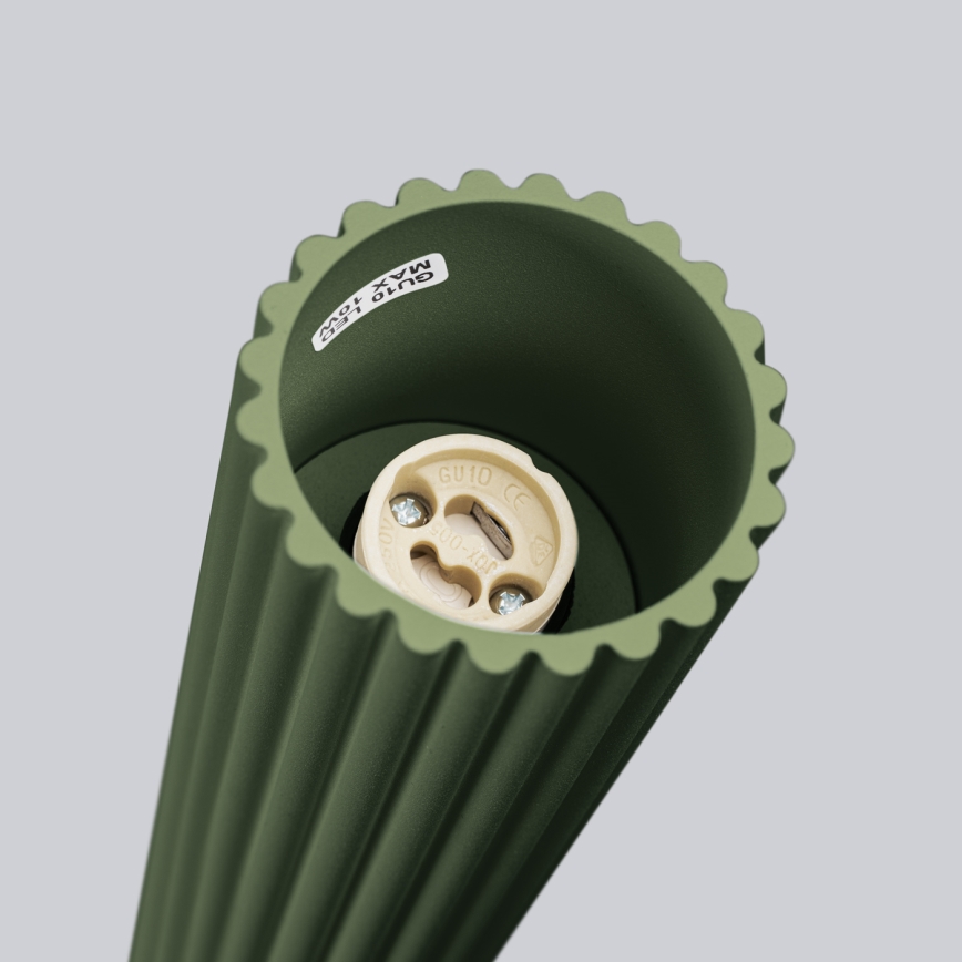 Brilagi - Foco CRESTO 1xGU10/10W/230V 10 cm verde