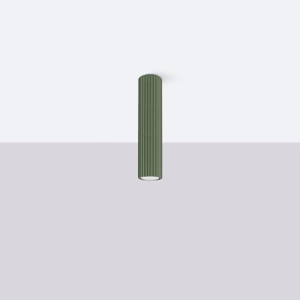 Brilagi - Foco CRESTO 1xGU10/10W/230V 30 cm verde