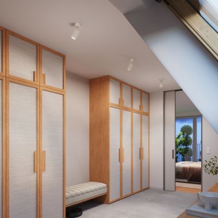 Brilagi - Foco CRESTO 1xGU10/10W/230V color crema