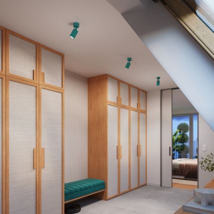 Brilagi - Foco CRESTO 1xGU10/10W/230V turquesa