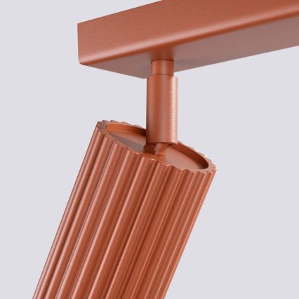 Brilagi - Foco CRESTO 2xGU10/10W/230V rojo