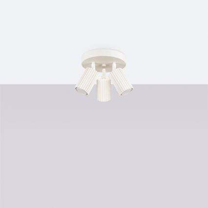 Brilagi - Foco CRESTO 3xGU10/10W/230V color crema