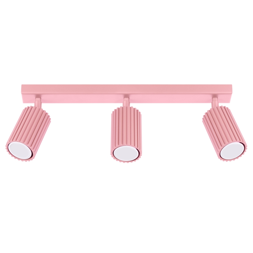 Brilagi - Foco CRESTO 3xGU10/10W/230V rosa