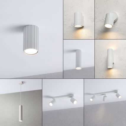 Brilagi - Foco CRISPINA 1xGU10/10W/230V 10 cm blanco